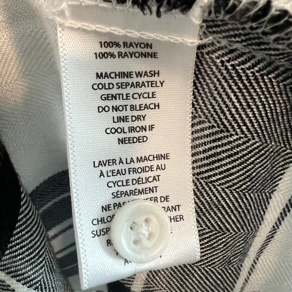 BLL Collection Plaid Bella Sleeveless Shirt - Sz XL (NWT) - Picture 4 of 6